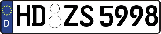 HD-ZS5998