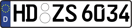 HD-ZS6034
