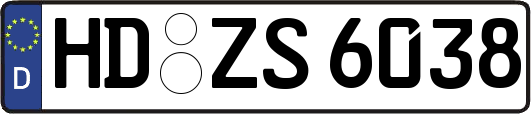 HD-ZS6038