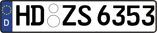 HD-ZS6353