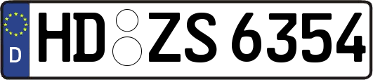 HD-ZS6354