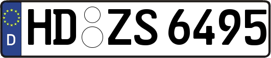 HD-ZS6495