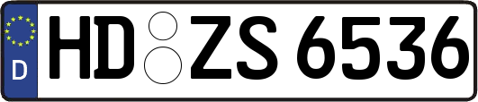 HD-ZS6536