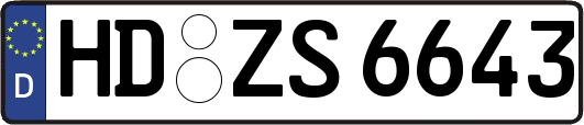 HD-ZS6643