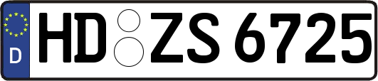 HD-ZS6725
