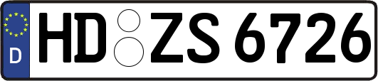 HD-ZS6726