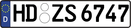 HD-ZS6747