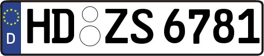 HD-ZS6781
