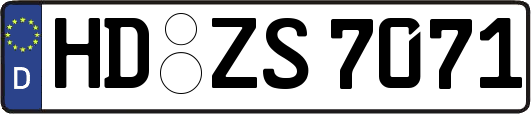 HD-ZS7071