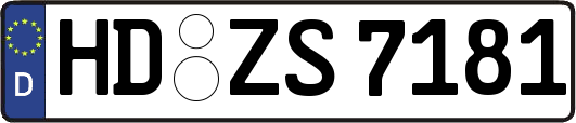 HD-ZS7181
