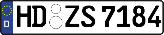 HD-ZS7184
