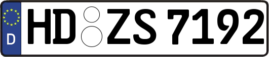 HD-ZS7192