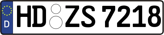 HD-ZS7218
