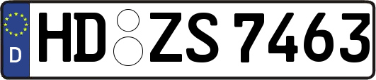 HD-ZS7463
