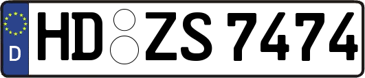 HD-ZS7474