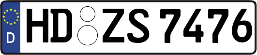 HD-ZS7476