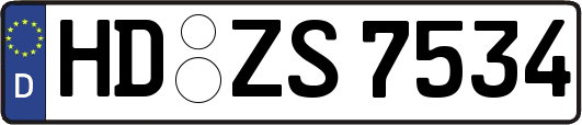 HD-ZS7534