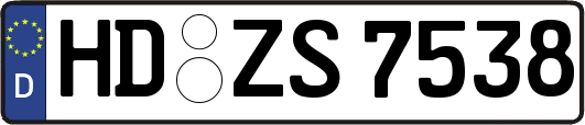 HD-ZS7538
