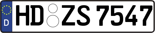 HD-ZS7547