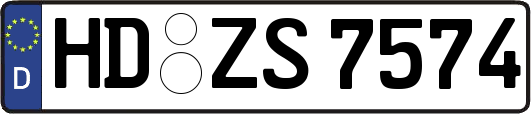 HD-ZS7574