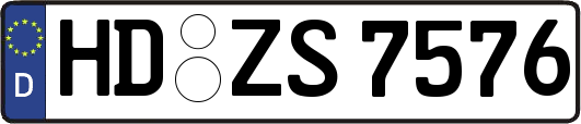 HD-ZS7576