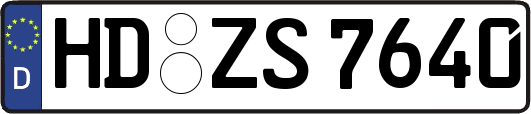 HD-ZS7640