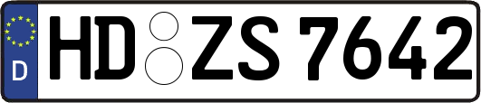 HD-ZS7642