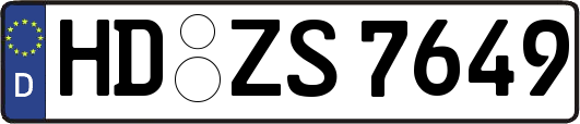 HD-ZS7649