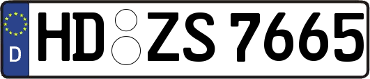 HD-ZS7665