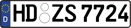 HD-ZS7724