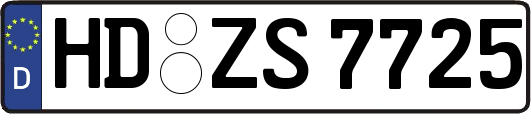 HD-ZS7725
