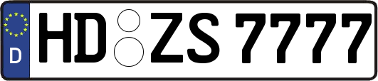 HD-ZS7777