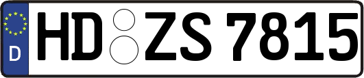 HD-ZS7815