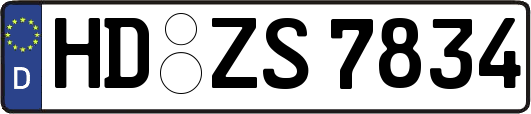 HD-ZS7834