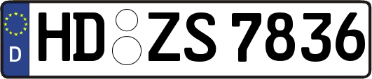 HD-ZS7836