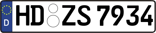 HD-ZS7934