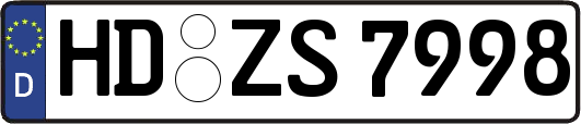 HD-ZS7998