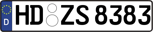 HD-ZS8383