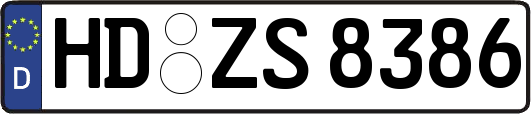 HD-ZS8386