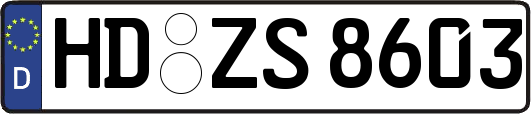 HD-ZS8603