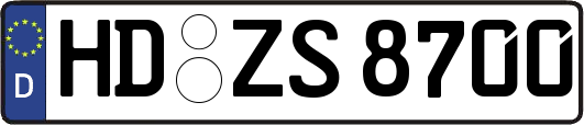 HD-ZS8700