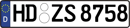 HD-ZS8758