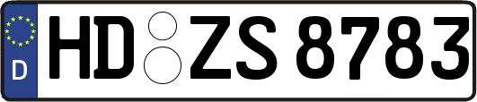 HD-ZS8783