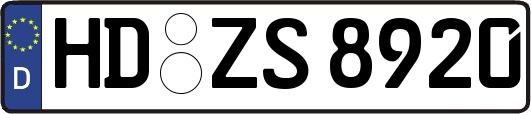 HD-ZS8920