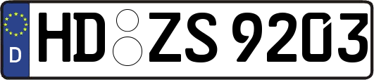 HD-ZS9203