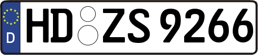 HD-ZS9266