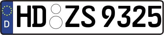 HD-ZS9325