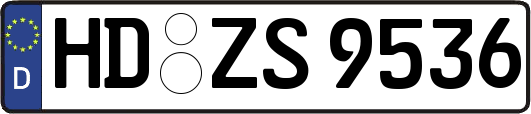 HD-ZS9536