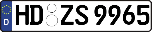 HD-ZS9965
