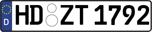 HD-ZT1792